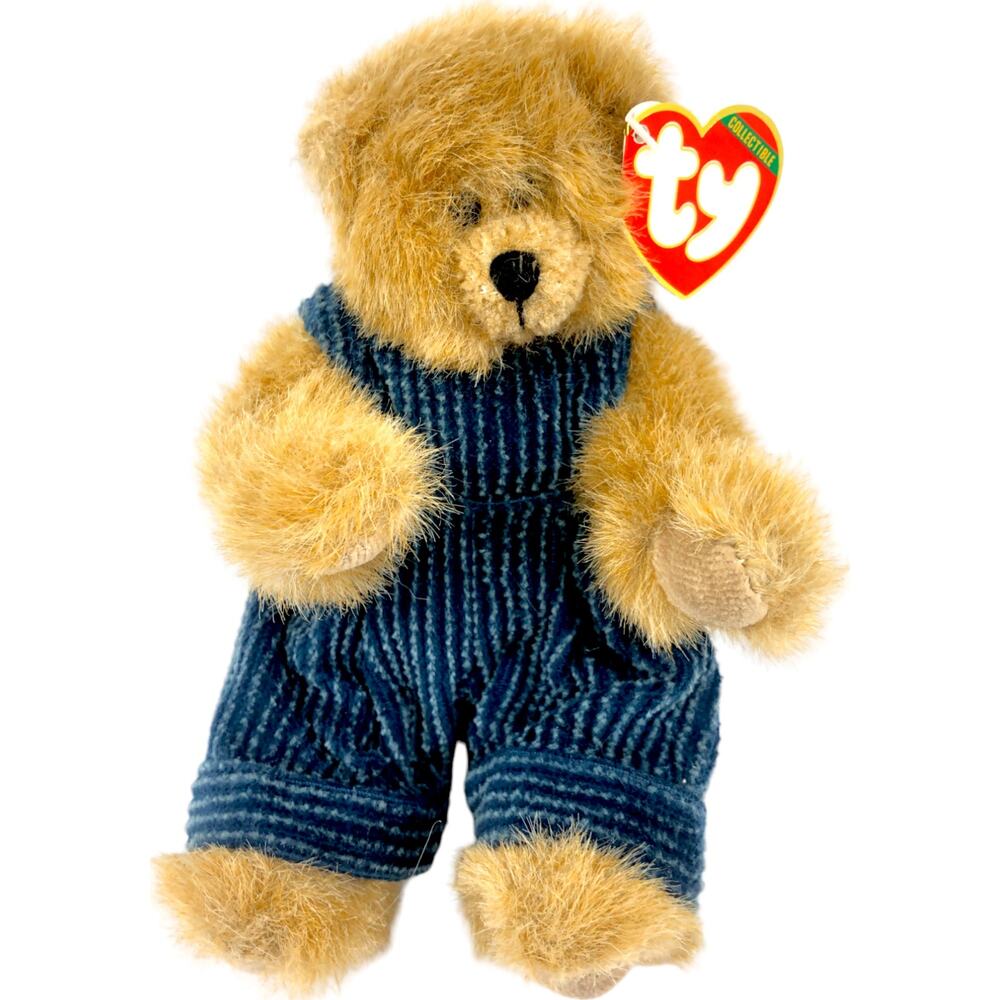 TY Oscar the Bear 1992 Stuffed Animal Teddy Bear w/ Tags
